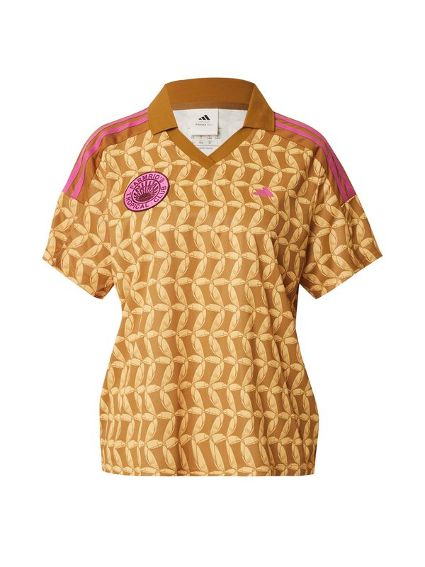 ADIDAS SPORTSWEAR ADIDAS SPORTSWEAR Funkcionalna majica 'FARM TIRO'  rumena / med / roza