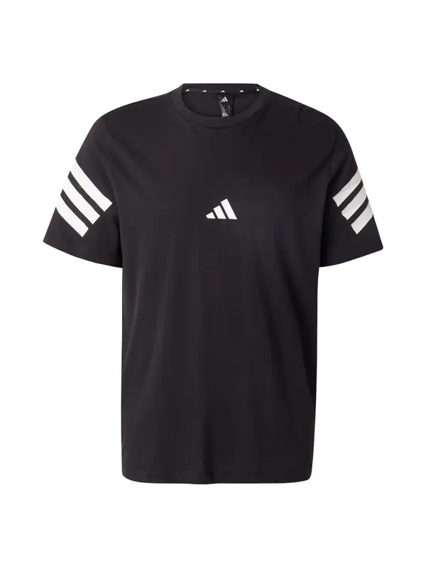 ADIDAS SPORTSWEAR ADIDAS SPORTSWEAR Funkcionalna majica 'Future Icons 3S'  črna / bela