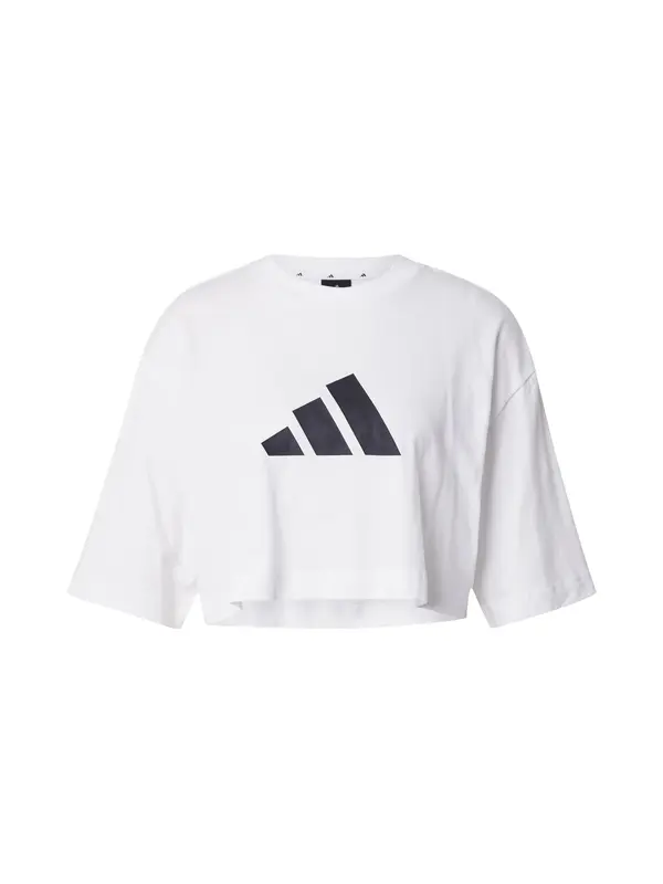 ADIDAS SPORTSWEAR ADIDAS SPORTSWEAR Funkcionalna majica 'Future Icons'  črna / bela