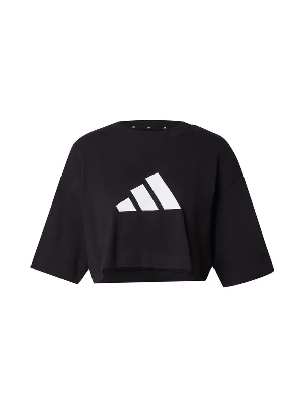 ADIDAS SPORTSWEAR ADIDAS SPORTSWEAR Funkcionalna majica 'Future Icons'  črna / bela