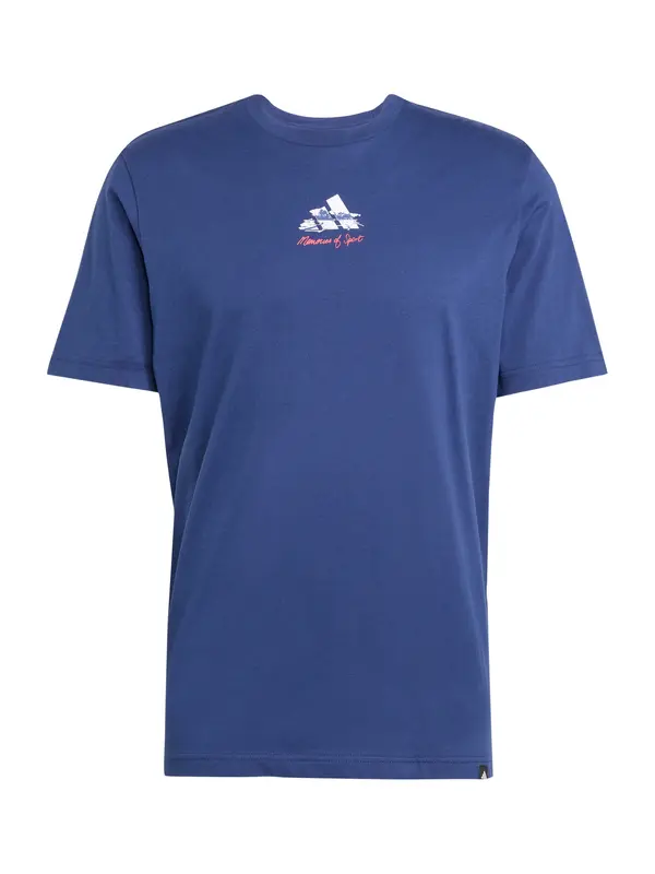 ADIDAS SPORTSWEAR ADIDAS SPORTSWEAR Funkcionalna majica 'GALLERY'  temno modra / temno siva / svetlo rdeča / bela