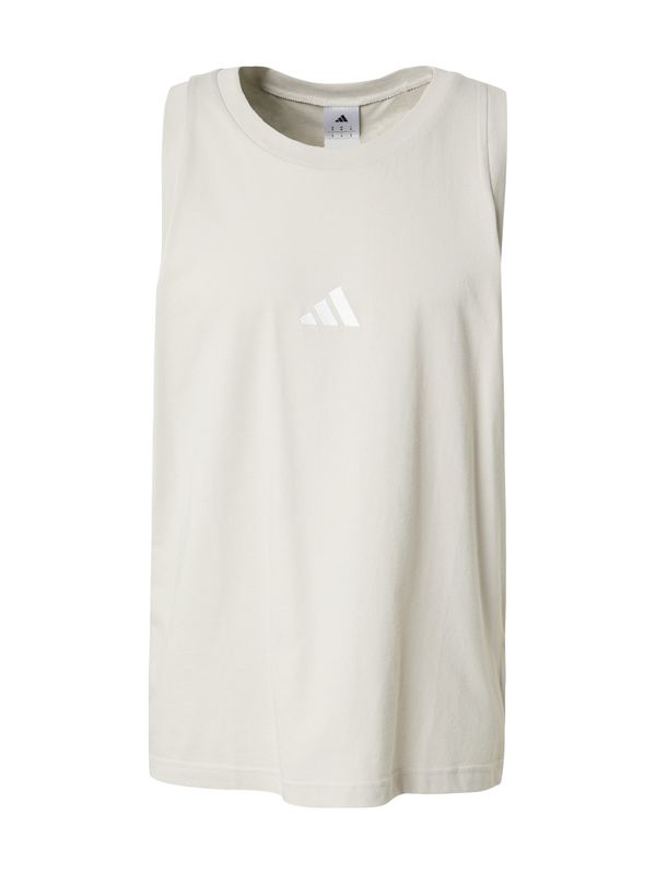 ADIDAS SPORTSWEAR ADIDAS SPORTSWEAR Funkcionalna majica  greige / bela