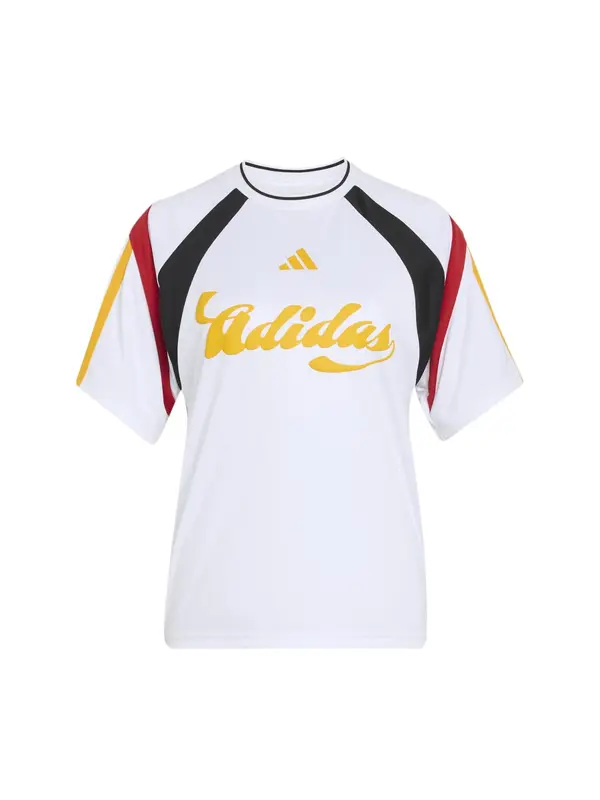 ADIDAS SPORTSWEAR ADIDAS SPORTSWEAR Funkcionalna majica 'HER'  kari / črna / bela