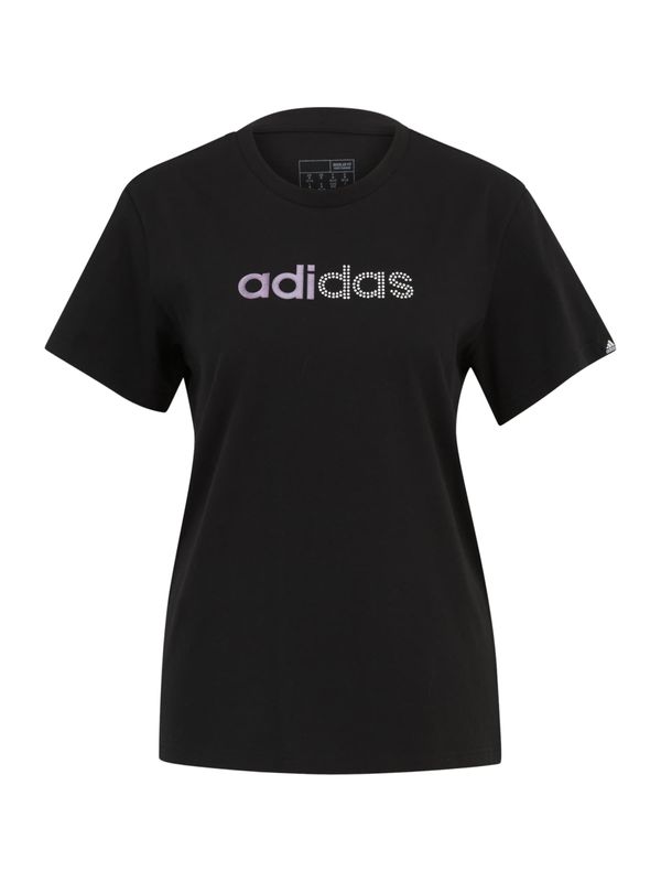 ADIDAS SPORTSWEAR ADIDAS SPORTSWEAR Funkcionalna majica 'Holiday'  svetlo lila / črna / transparentna