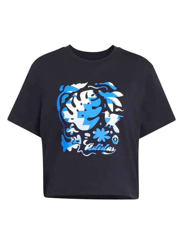 ADIDAS SPORTSWEAR ADIDAS SPORTSWEAR Funkcionalna majica 'HOT COMMUNITY'  modra / črna / bela