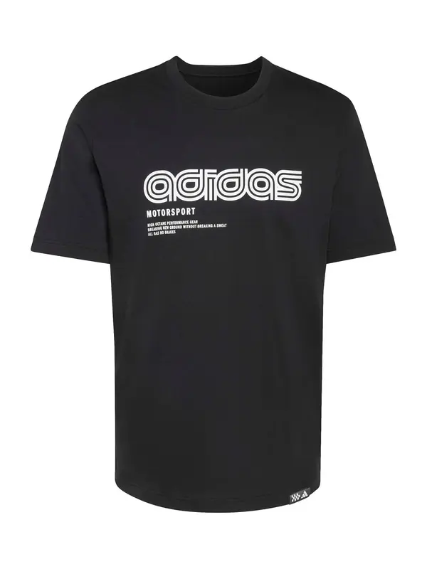 ADIDAS SPORTSWEAR ADIDAS SPORTSWEAR Funkcionalna majica 'LINEAR'  črna / bela