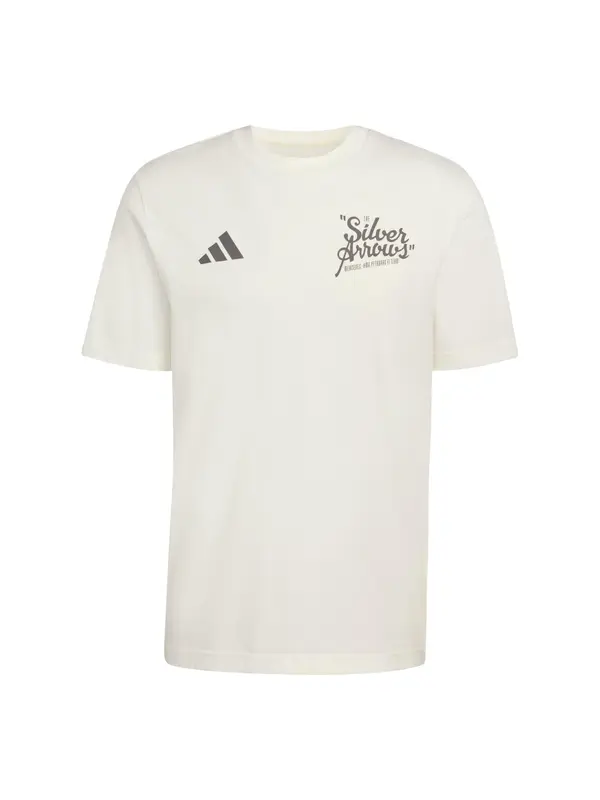 ADIDAS SPORTSWEAR ADIDAS SPORTSWEAR Funkcionalna majica 'MER SA 02'  temno siva / volneno bela