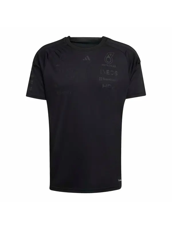 ADIDAS SPORTSWEAR ADIDAS SPORTSWEAR Funkcionalna majica 'Mercedes - AMG Petronas Formula 1 Team Night Driver'  črna