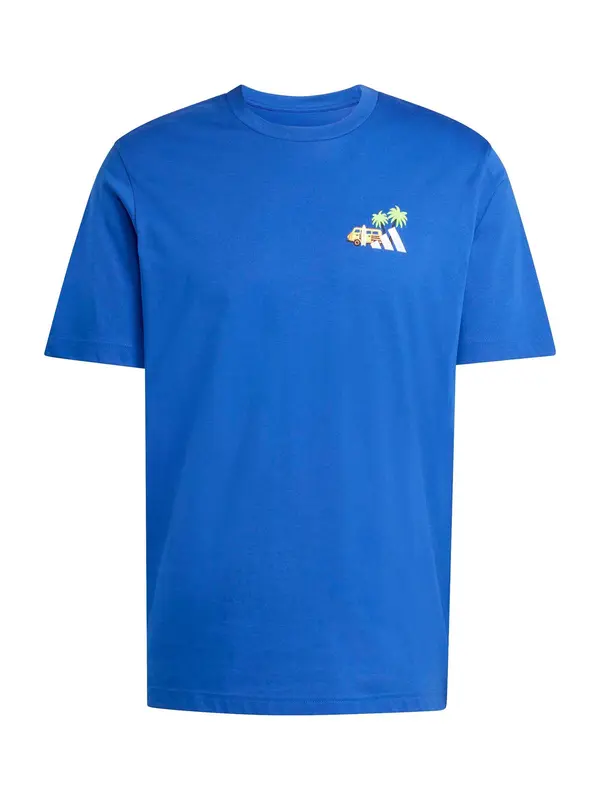 ADIDAS SPORTSWEAR ADIDAS SPORTSWEAR Funkcionalna majica 'Mini Surf'  modra / pastelno rumena / svetlo zelena / bela