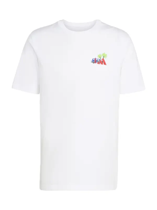 ADIDAS SPORTSWEAR ADIDAS SPORTSWEAR Funkcionalna majica 'MINI SURF'  modra / svetlo zelena / rdeča / bela