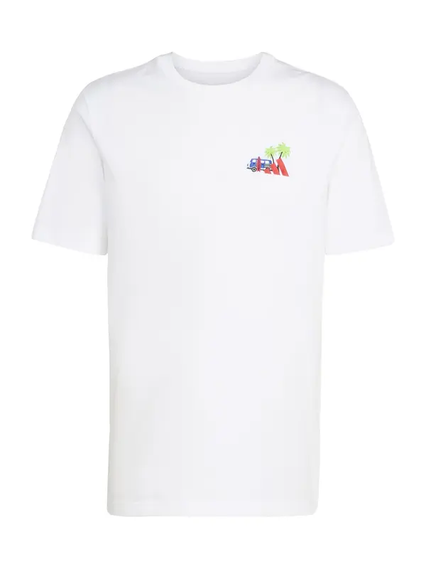 ADIDAS SPORTSWEAR ADIDAS SPORTSWEAR Funkcionalna majica 'MINI SURF'  modra / svetlo zelena / rdeča / bela