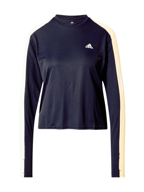 ADIDAS SPORTSWEAR ADIDAS SPORTSWEAR Funkcionalna majica 'Own The Run Colorblock '  rumena / črna / bela