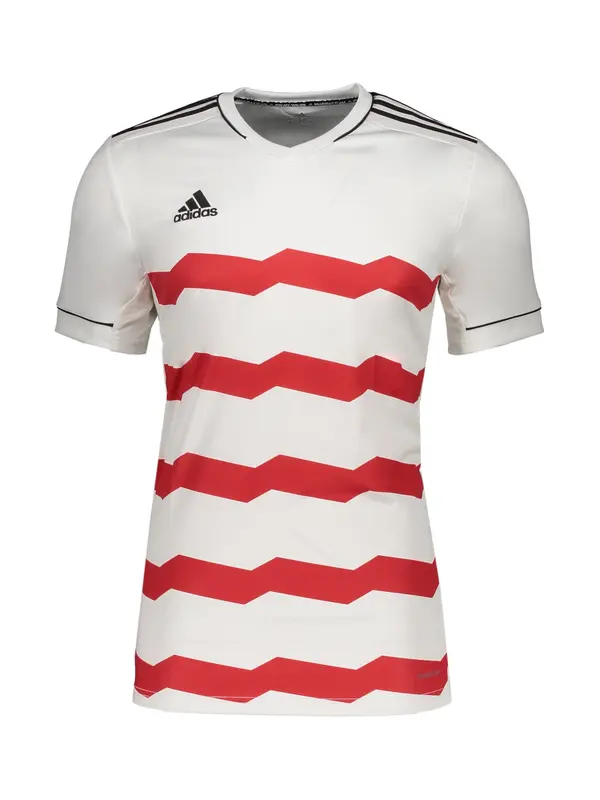 ADIDAS SPORTSWEAR ADIDAS SPORTSWEAR Funkcionalna majica  rdeča / črna / bela