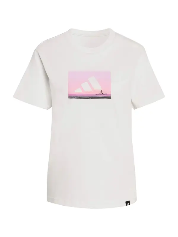 ADIDAS SPORTSWEAR ADIDAS SPORTSWEAR Funkcionalna majica  roza / eozin / črna / bela