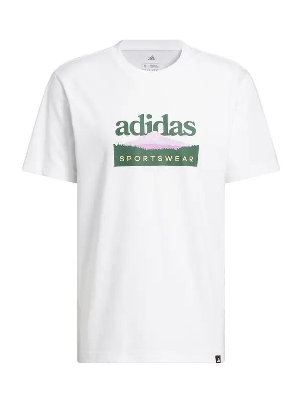 ADIDAS SPORTSWEAR ADIDAS SPORTSWEAR Funkcionalna majica  rumena / temno zelena / majnica / bela