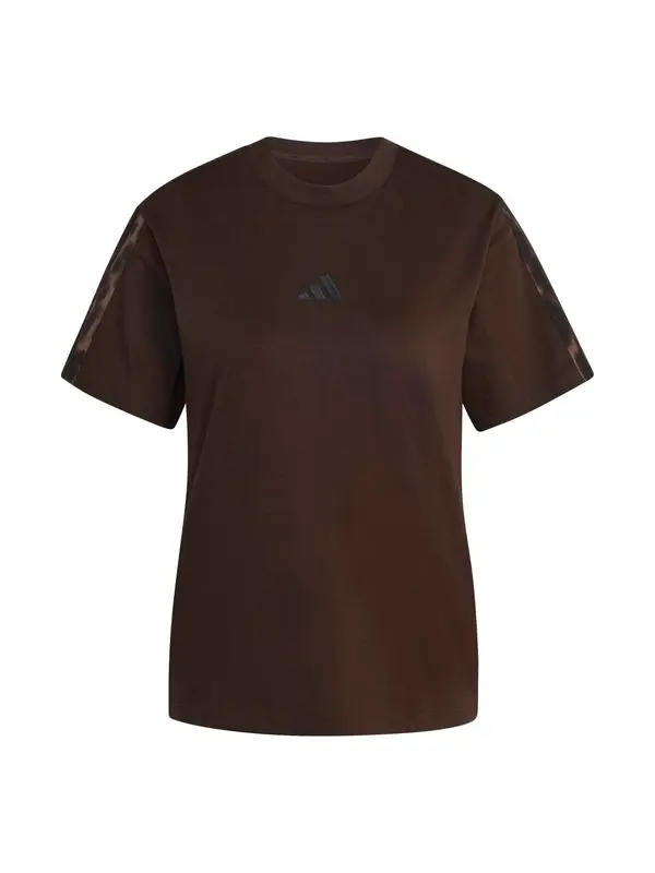 ADIDAS SPORTSWEAR ADIDAS SPORTSWEAR Funkcionalna majica 'Seasonal Essentials'  čokolada / črna