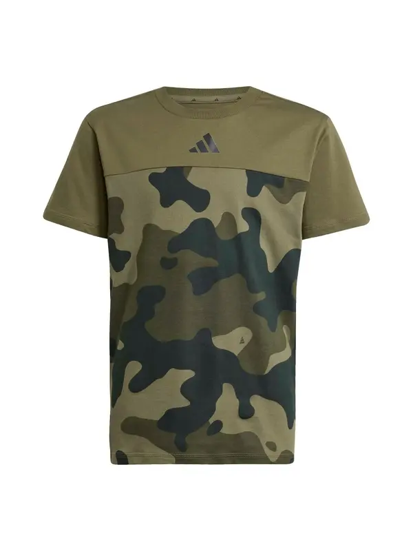 ADIDAS SPORTSWEAR ADIDAS SPORTSWEAR Funkcionalna majica 'Seasonal Essentials'  kaki / oliva / črna
