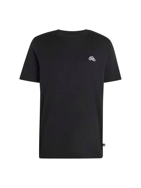 ADIDAS SPORTSWEAR ADIDAS SPORTSWEAR Funkcionalna majica 'SLIDE'  črna / bela