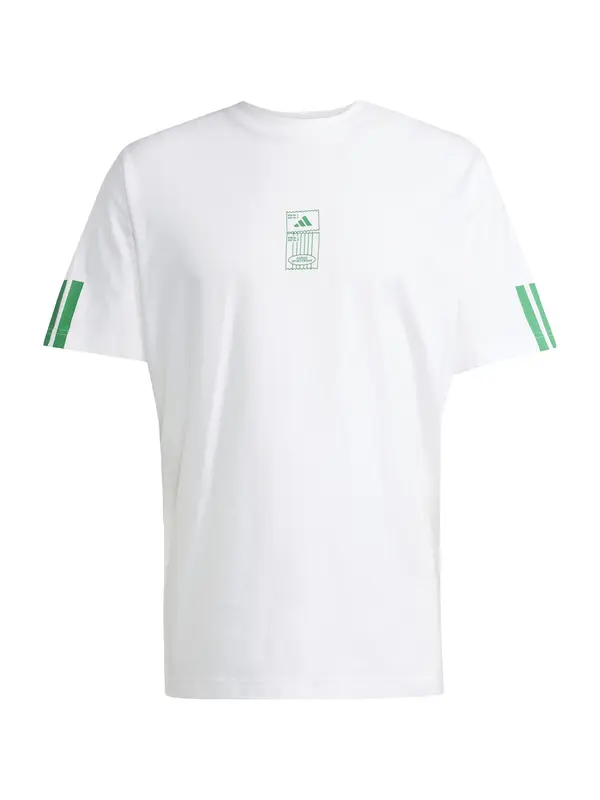 ADIDAS SPORTSWEAR ADIDAS SPORTSWEAR Funkcionalna majica 'Stad'  zelena / bela