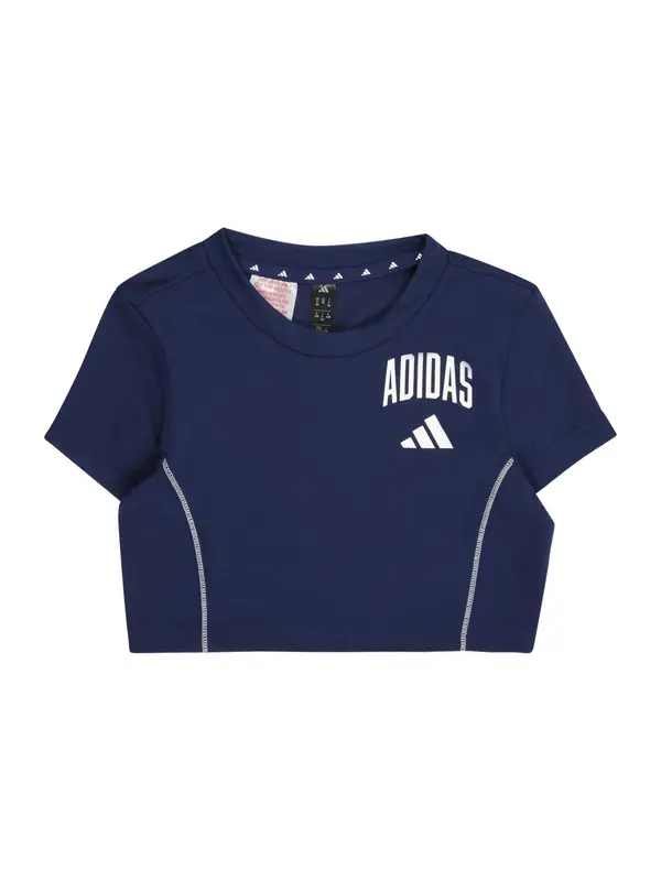 ADIDAS SPORTSWEAR ADIDAS SPORTSWEAR Funkcionalna majica  temno modra / bela