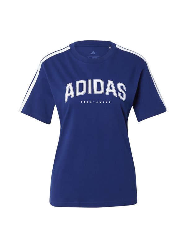 ADIDAS SPORTSWEAR ADIDAS SPORTSWEAR Funkcionalna majica  temno modra / bela