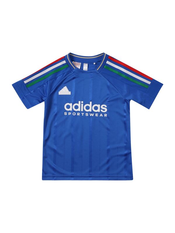 ADIDAS SPORTSWEAR ADIDAS SPORTSWEAR Funkcionalna majica 'Tiro Nations'  modra / zelena / rdeča / bela