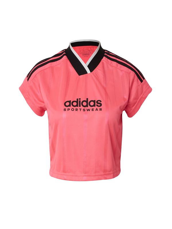 ADIDAS SPORTSWEAR ADIDAS SPORTSWEAR Funkcionalna majica 'TIRO Q2'  roza / črna / bela