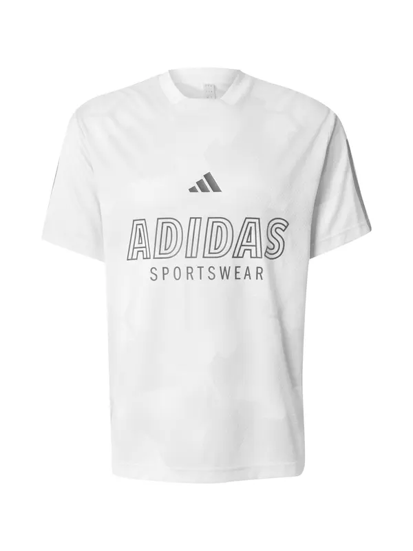 ADIDAS SPORTSWEAR ADIDAS SPORTSWEAR Funkcionalna majica 'Tiro'  rumena / temno siva / mandarina / bela