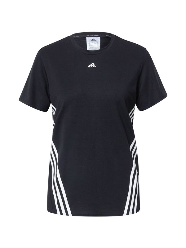 ADIDAS SPORTSWEAR ADIDAS SPORTSWEAR Funkcionalna majica 'Train Icons'  črna / bela