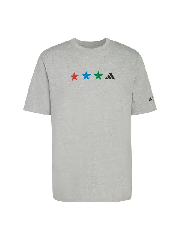 ADIDAS SPORTSWEAR ADIDAS SPORTSWEAR Funkcionalna majica  turkizna / svetlo siva / živo rdeča / črna