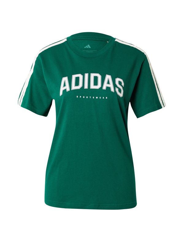 ADIDAS SPORTSWEAR ADIDAS SPORTSWEAR Funkcionalna majica  zelena / off-bela