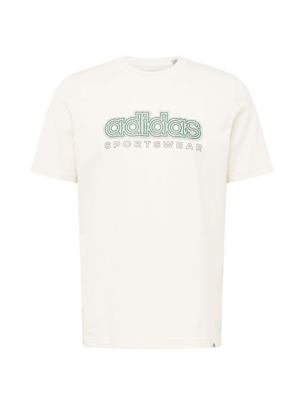ADIDAS SPORTSWEAR ADIDAS SPORTSWEAR Funkcionalna majica  zelena / smaragd / bela
