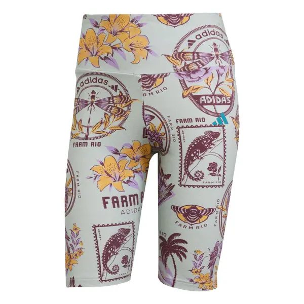 ADIDAS SPORTSWEAR ADIDAS SPORTSWEAR Hlače 'Adidas X Farm'  temno rjava / zlato-rumena / svetlo siva / sivka