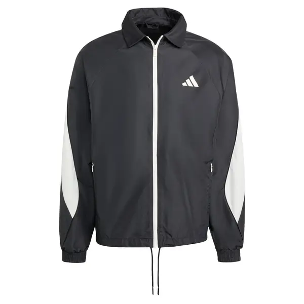 ADIDAS SPORTSWEAR ADIDAS SPORTSWEAR Jakna za trening 'Stadium'  črna / bela