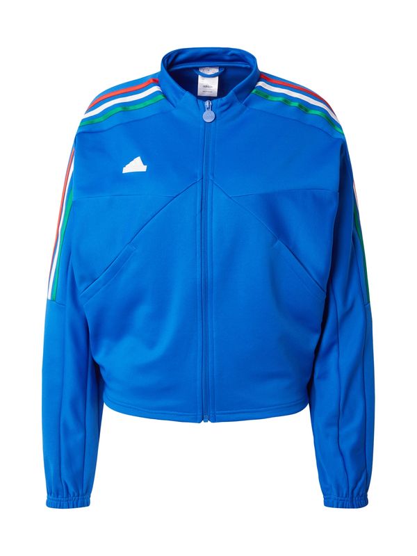 ADIDAS SPORTSWEAR ADIDAS SPORTSWEAR Jakna za trening 'TIRO'  modra / zelena / rdeča / bela