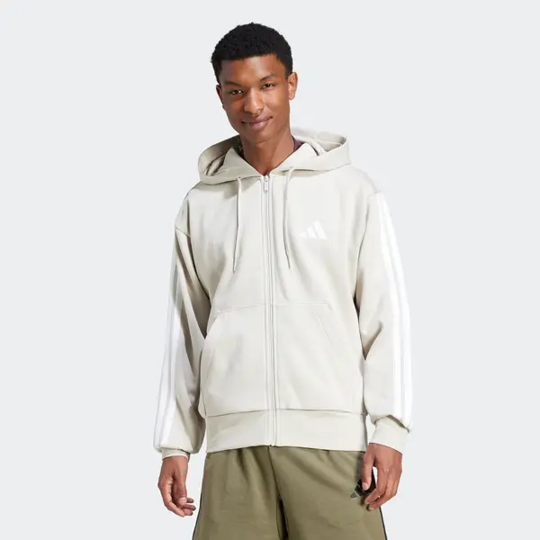 ADIDAS SPORTSWEAR ADIDAS SPORTSWEAR Jopa na zadrgo  kremna / bela