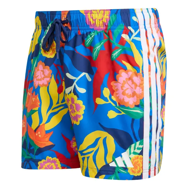 ADIDAS SPORTSWEAR ADIDAS SPORTSWEAR Kratke hlače za surfanje 'Mexicana Florals'  modra / rumena / rdeča / bela