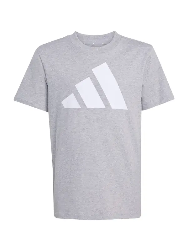 ADIDAS SPORTSWEAR ADIDAS SPORTSWEAR Majica 'Essential'  pegasto siva / bela