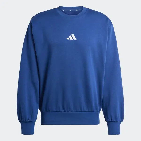 ADIDAS SPORTSWEAR ADIDAS SPORTSWEAR Majica 'Essentials Feelcozy'  temno modra / bela