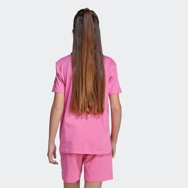 ADIDAS SPORTSWEAR ADIDAS SPORTSWEAR Majica 'Essentials'  svetlo roza / bela