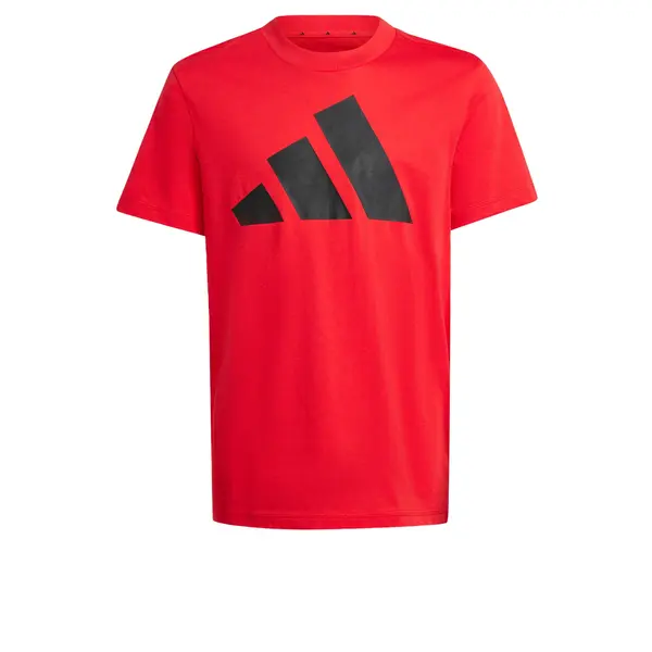 ADIDAS SPORTSWEAR ADIDAS SPORTSWEAR Majica 'Essentials'  živo rdeča / črna
