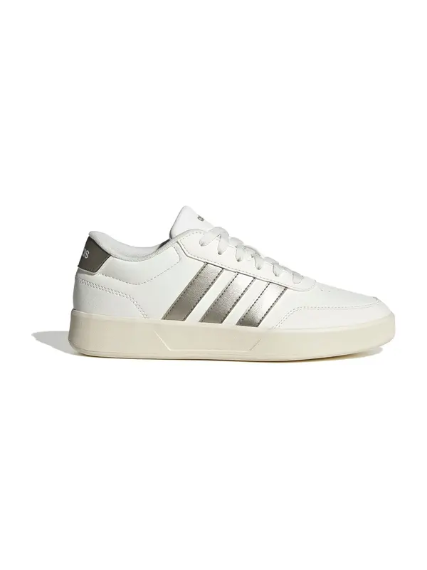 ADIDAS SPORTSWEAR ADIDAS SPORTSWEAR Nizke superge 'BREAKNET 3.0'  srebrno-siva / bela