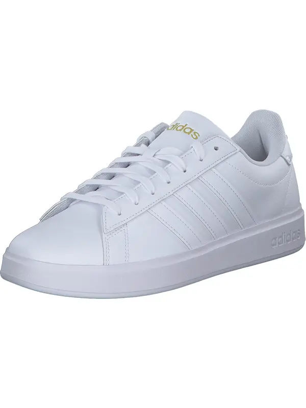 ADIDAS SPORTSWEAR ADIDAS SPORTSWEAR Nizke superge 'Grand Court 2.0'  zlata / bela