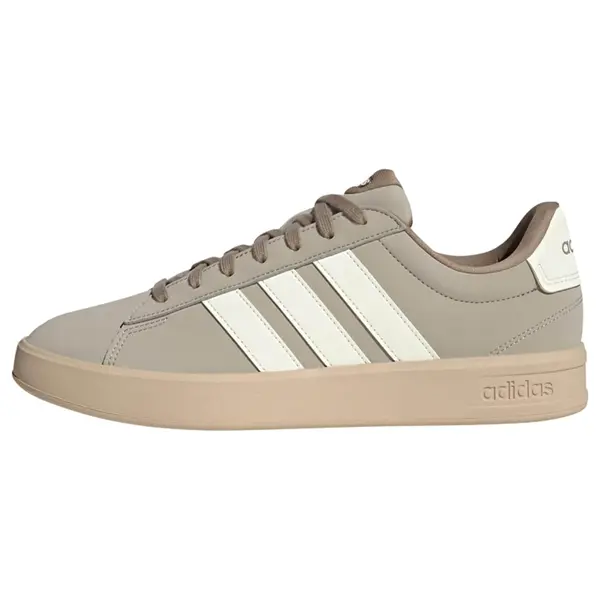 ADIDAS SPORTSWEAR ADIDAS SPORTSWEAR Nizke superge 'Grand Court 3.0'  siva / bela