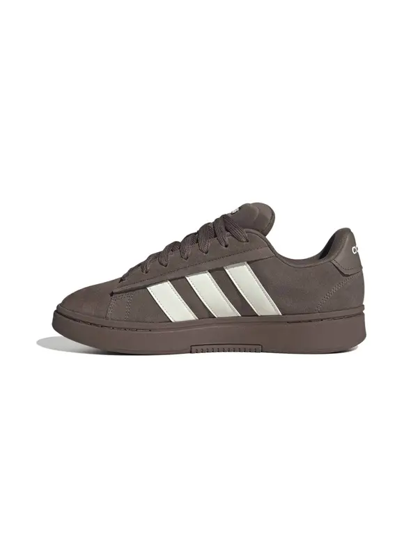 ADIDAS SPORTSWEAR ADIDAS SPORTSWEAR Nizke superge 'GRAND COURT ALPHA 00s'  pikčasto rjava / bela