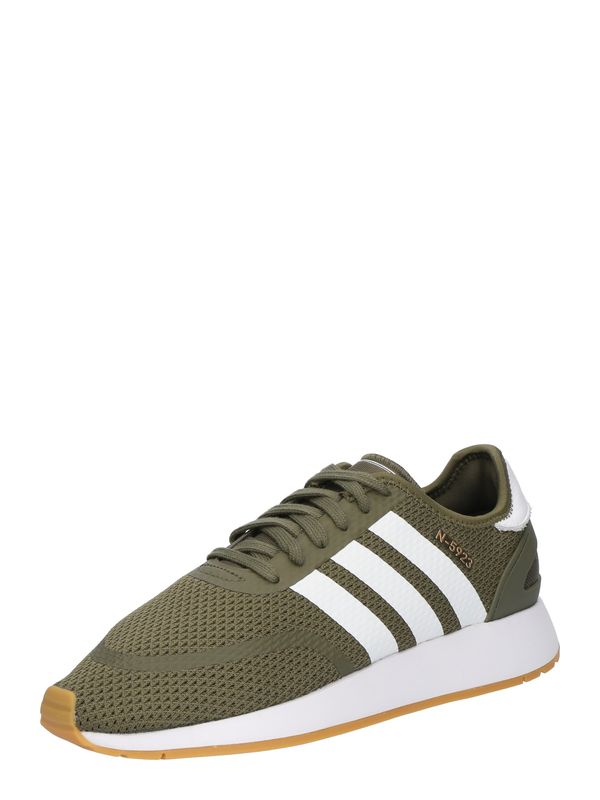 ADIDAS SPORTSWEAR ADIDAS SPORTSWEAR Nizke superge 'N-5923'  oliva / bela