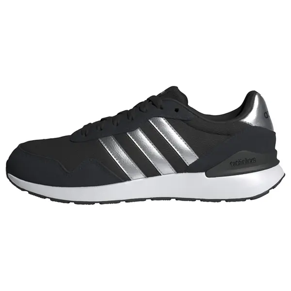 ADIDAS SPORTSWEAR ADIDAS SPORTSWEAR Nizke superge 'Run 60s 4.0'  črna / srebrna