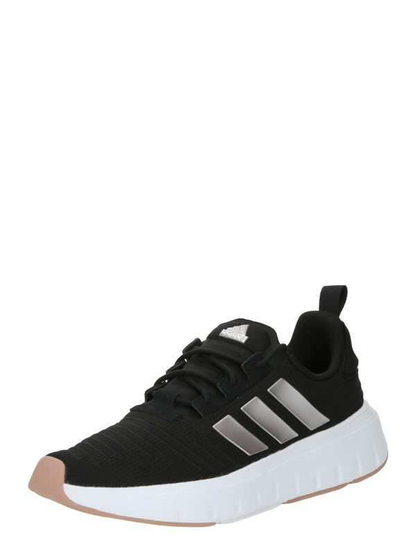 ADIDAS SPORTSWEAR ADIDAS SPORTSWEAR Nizke superge 'SWIFT RUN'  črna / srebrna