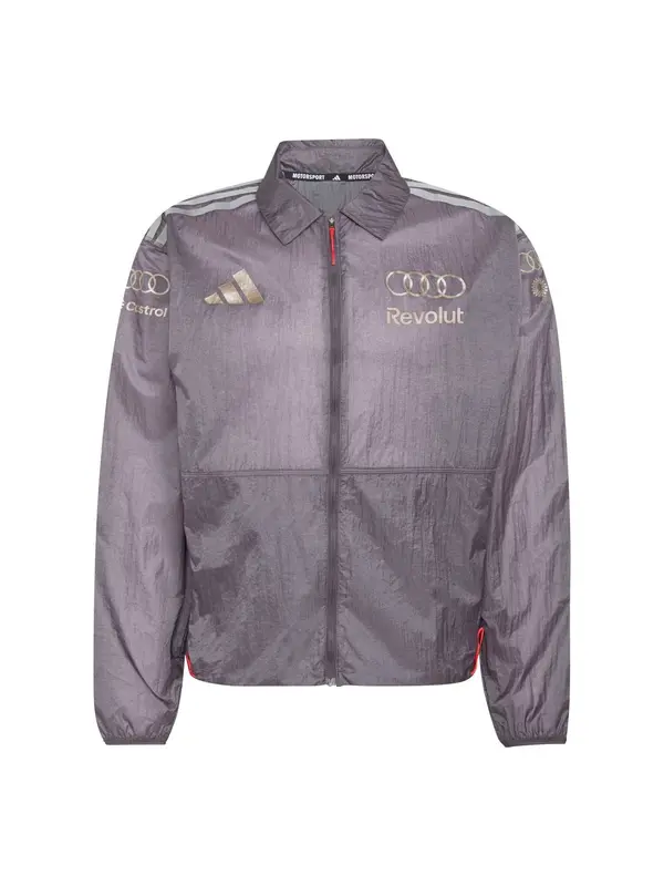 ADIDAS SPORTSWEAR ADIDAS SPORTSWEAR Športna jakna 'AU PD'  siva / svetlo siva