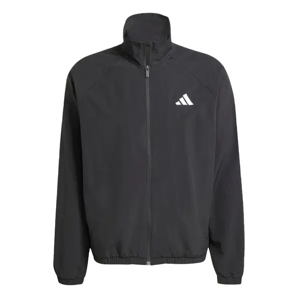 ADIDAS SPORTSWEAR ADIDAS SPORTSWEAR Športna jakna 'Essential'  črna / bela